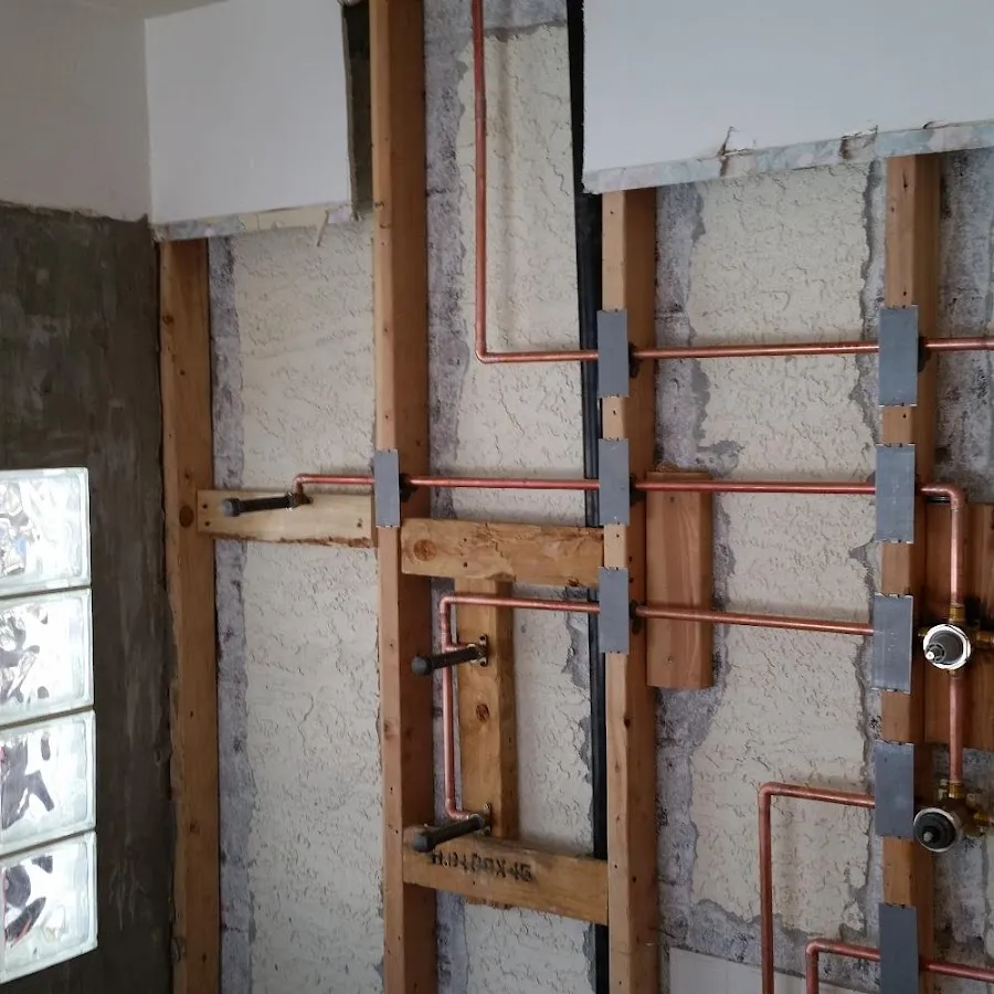 Copper pipe installation for Burst Pipe Repair in Bullard